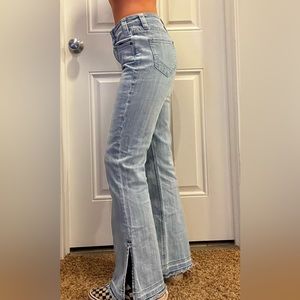 Rock & Roll denim high rise trouser